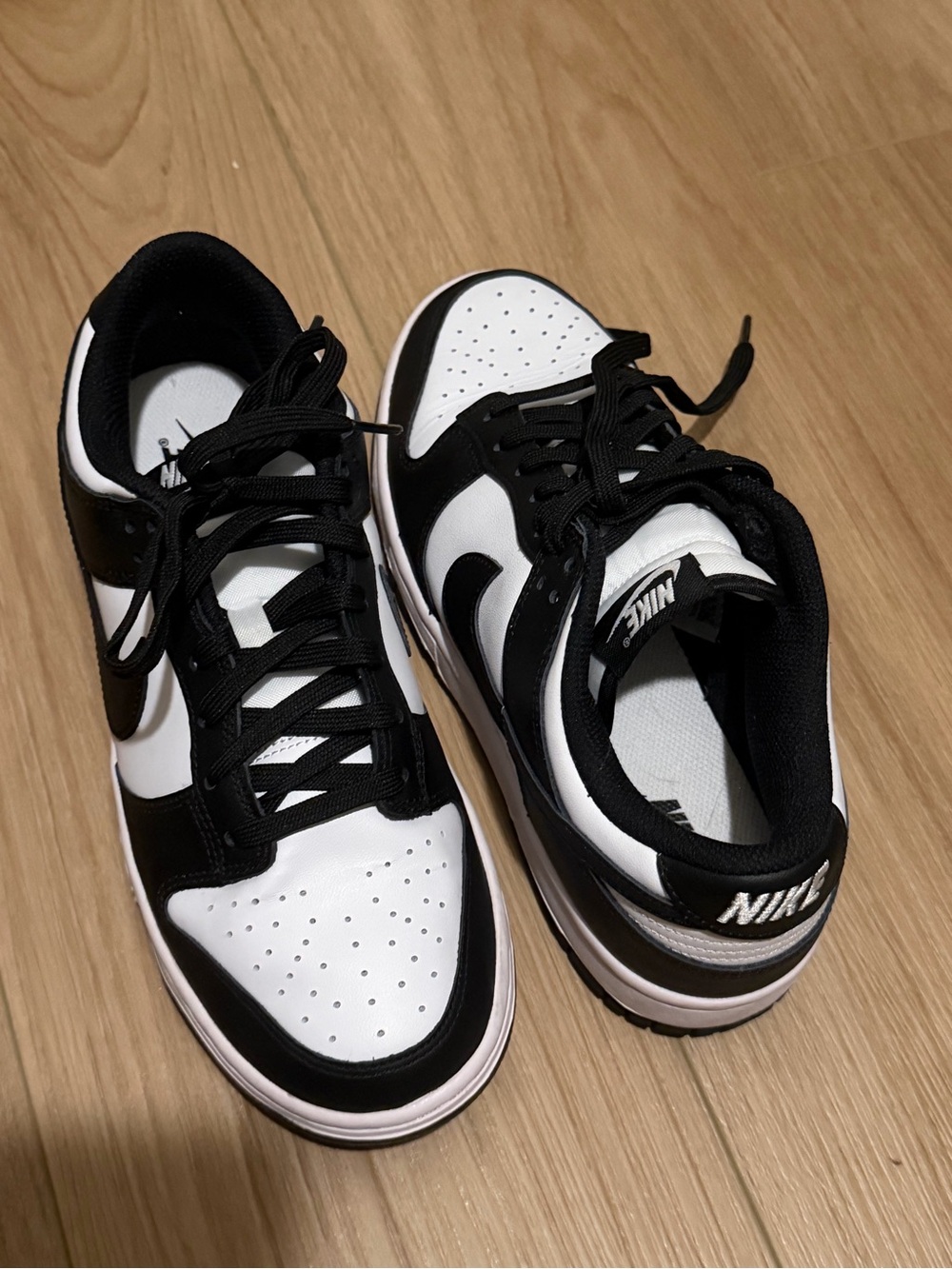 Nike Black & White Low-Top Sneakers